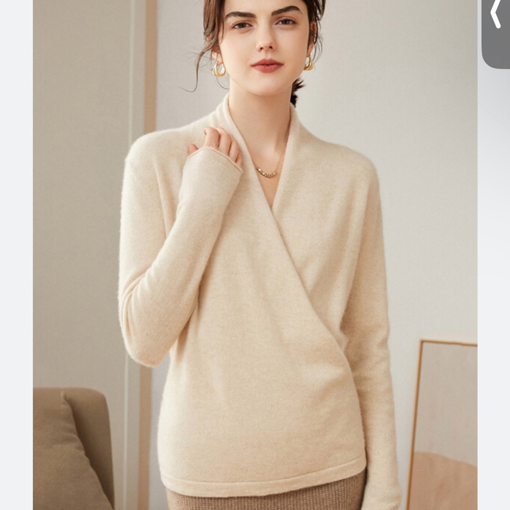 Vince cashmere superfine Wrap Sweater